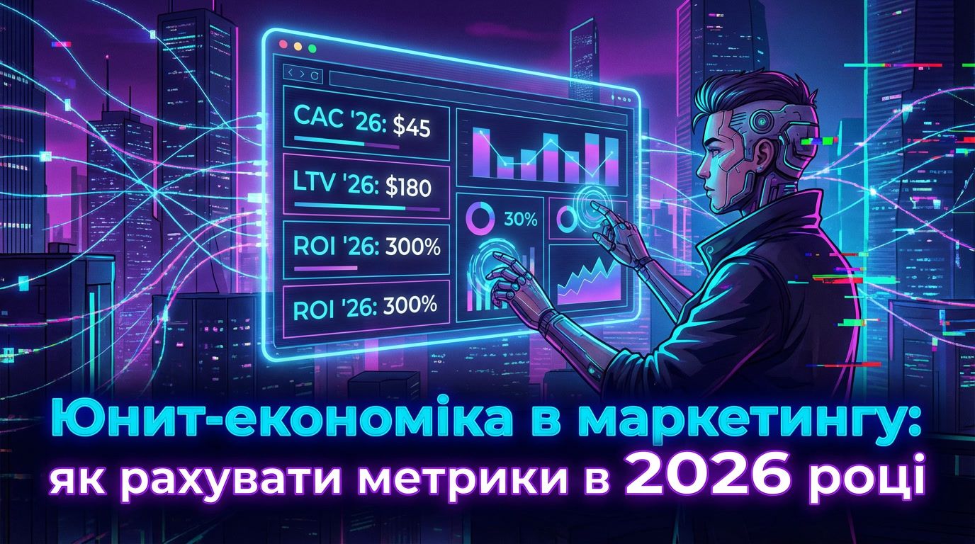 Юнит-економіка в маркетингу: як рахувати метрики в 2026 році